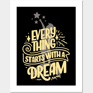 Inspirational Shirt - Dream Posters and Art
